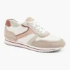 Dames Medicus Witte Leren Comfort Sneaker