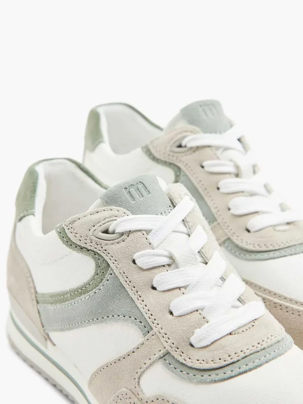 Dames Medicus Witte Leren Comfort Sneaker