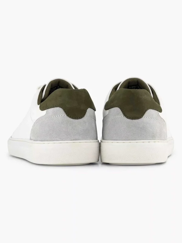 Heren Memphis One Witte Leren Sneaker