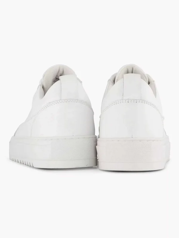 Heren Oxmox Witte Leren Sneaker