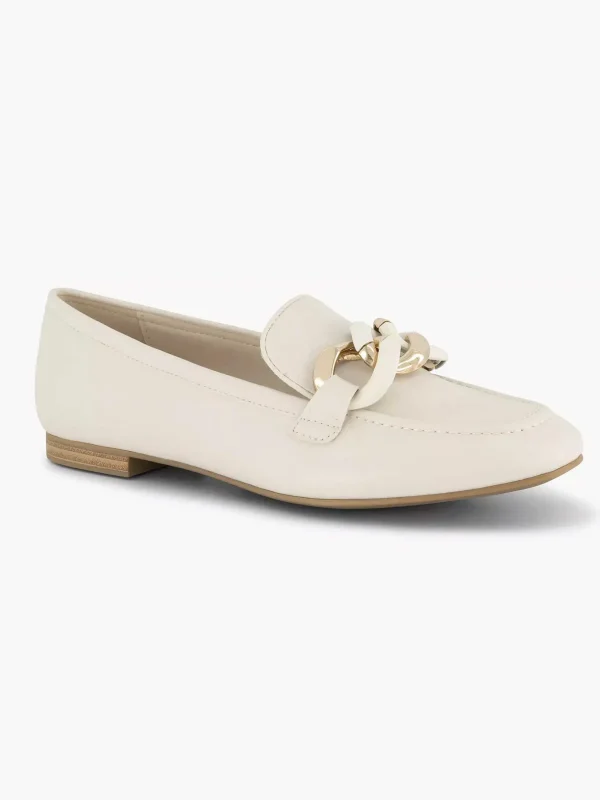 Dames Graceland Witte Loafer