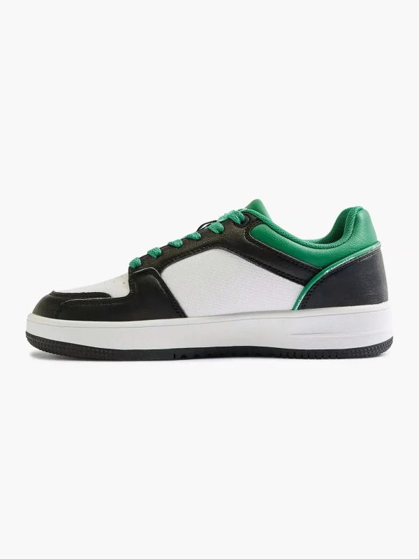 Kinderen Champion Witte Low Cut Shoe Rebound 2.0