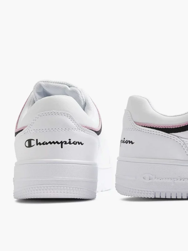 Dames Champion Witte Low Cut Shoe Rebound