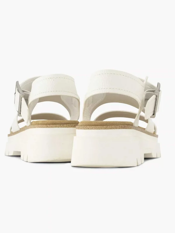 Dames Oxmox Witte Platform Sandaal