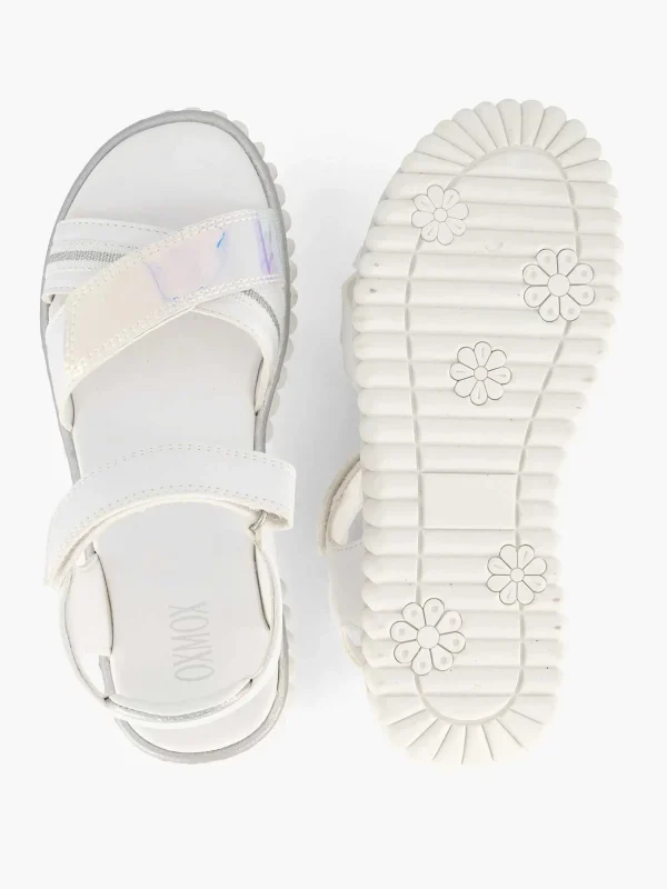 Kinderen Oxmox Witte Platform Sandaal