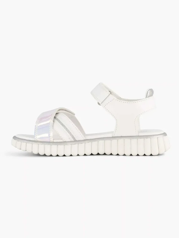 Kinderen Oxmox Witte Platform Sandaal