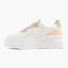 Dames Graceland Witte Platform Sneaker