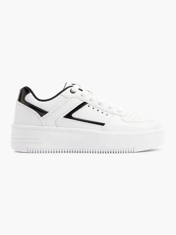 Dames Graceland Witte Platform Sneaker