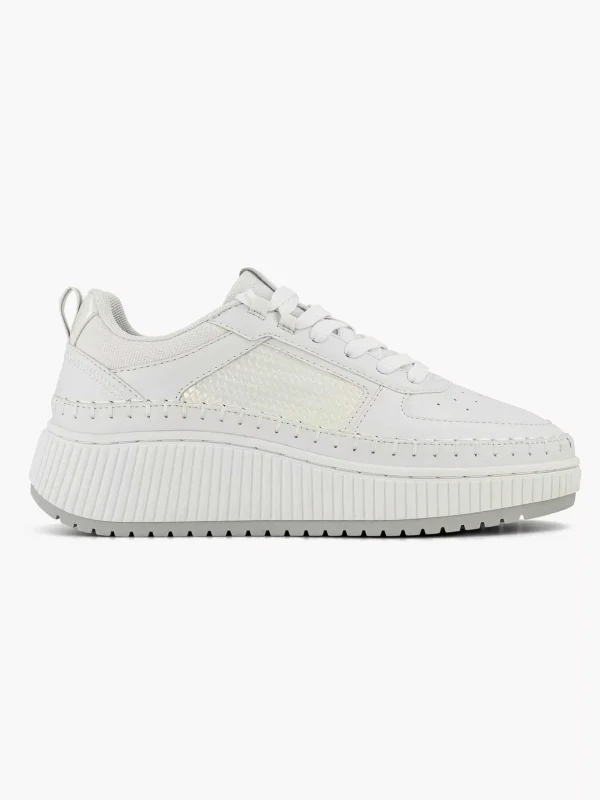 Dames Oxmox Witte Platform Sneaker