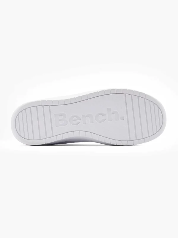 Dames Bench Witte Platform Sneaker