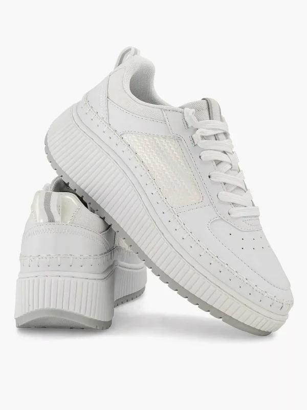 Dames Oxmox Witte Platform Sneaker