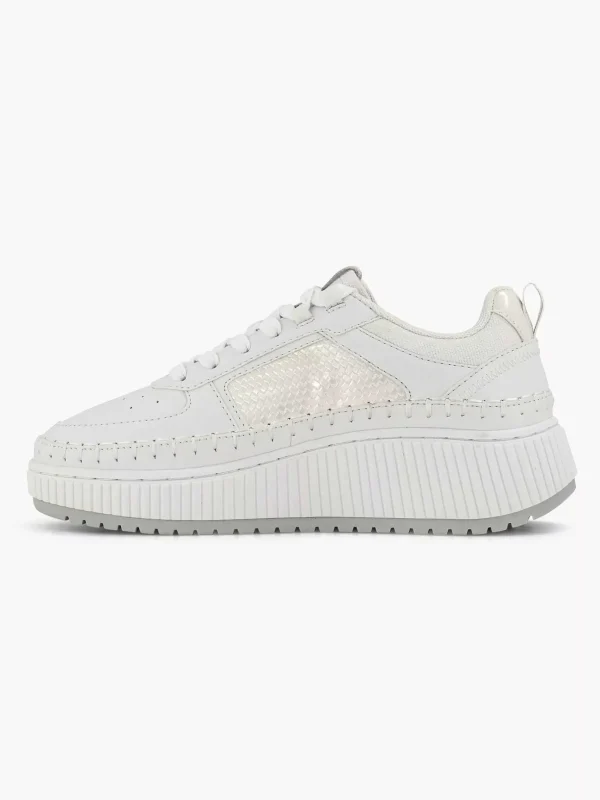 Dames Oxmox Witte Platform Sneaker