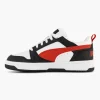 Kinderen Puma Witte Rebound V6 Lo Jr