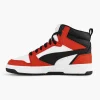 Kinderen Puma Witte Rebound V6 Mid Jr