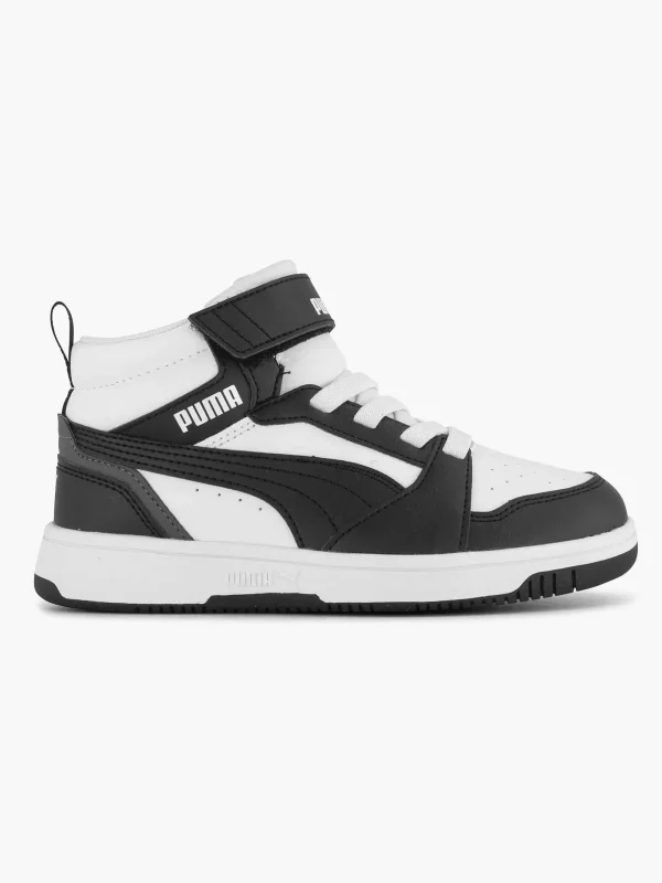 Kinderen Puma Witte Rebound V6 Mid Ac+ Ps