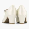 Dames Graceland Witte Pump