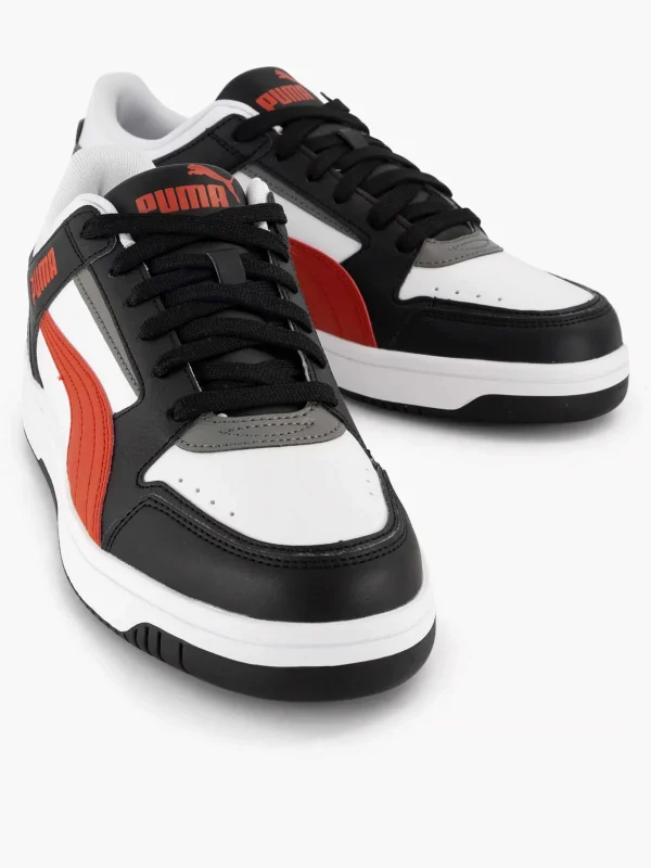 Heren Puma Witte Rebound Joy Low