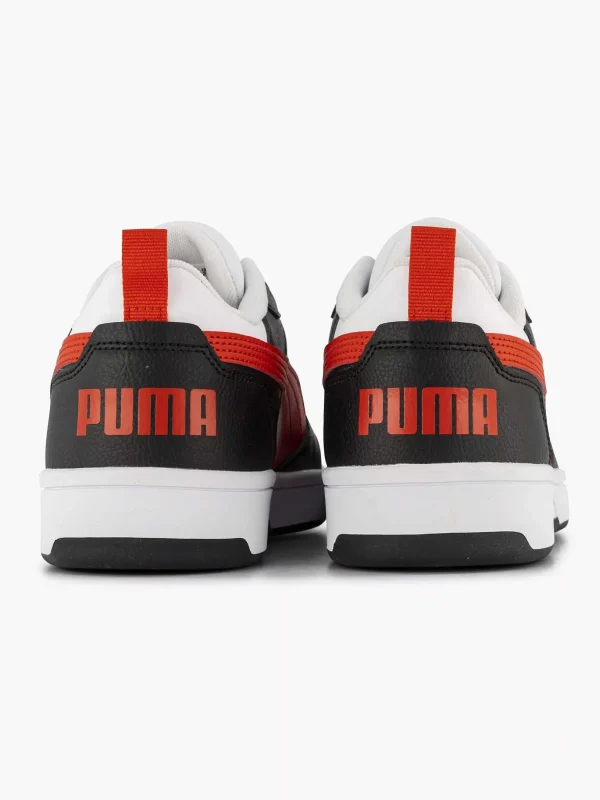 Heren Puma Witte Rebound V6 Low