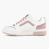 Dames Oxmox Witte Retro Sneaker Roze