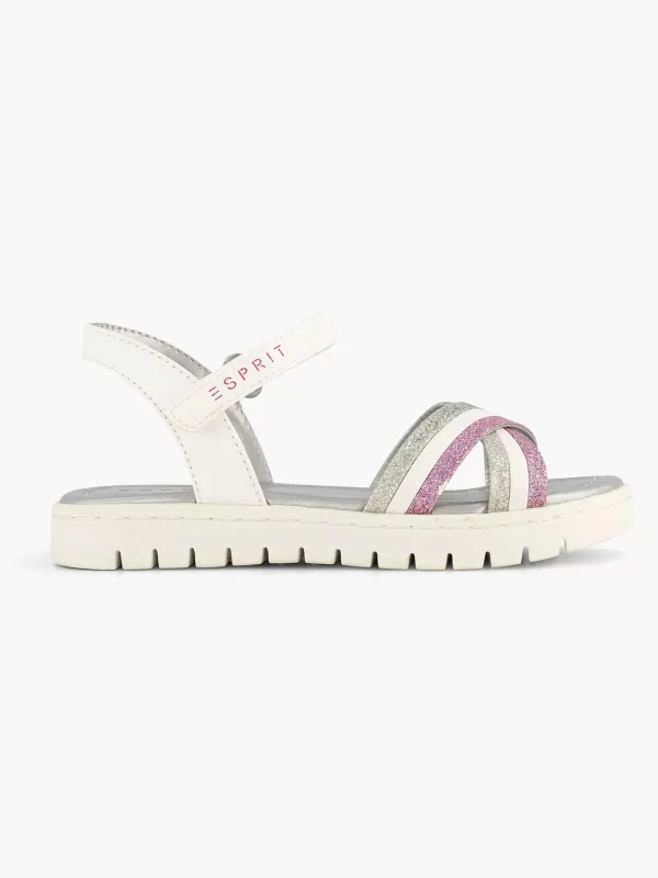 Kinderen Esprit Witte Sandaal Glitters