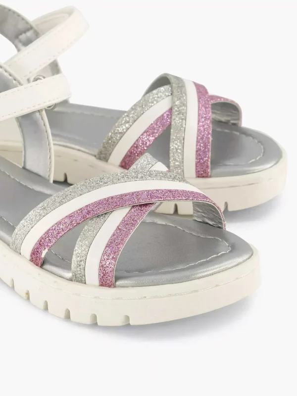Kinderen Esprit Witte Sandaal Glitters