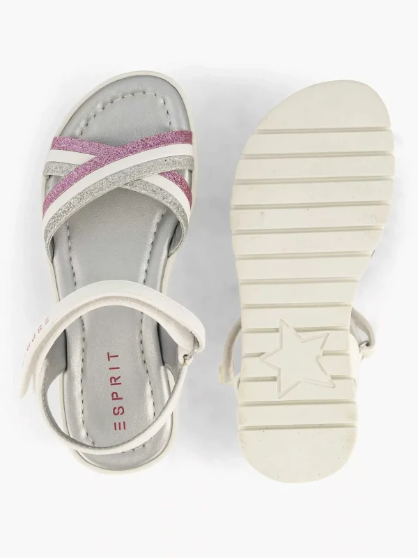 Kinderen Esprit Witte Sandaal Glitters