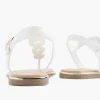 Dames Graceland Witte Sandaal Sierketting