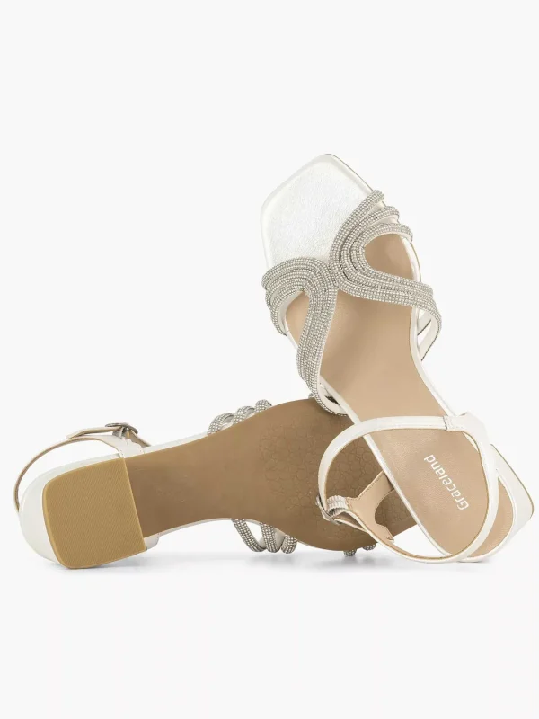 Dames Graceland Witte Sandalette