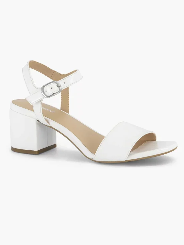 Dames Graceland Witte Sandalette