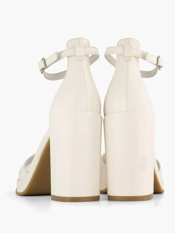 Dames Graceland Witte Sandalette