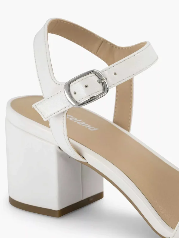 Dames Graceland Witte Sandalette