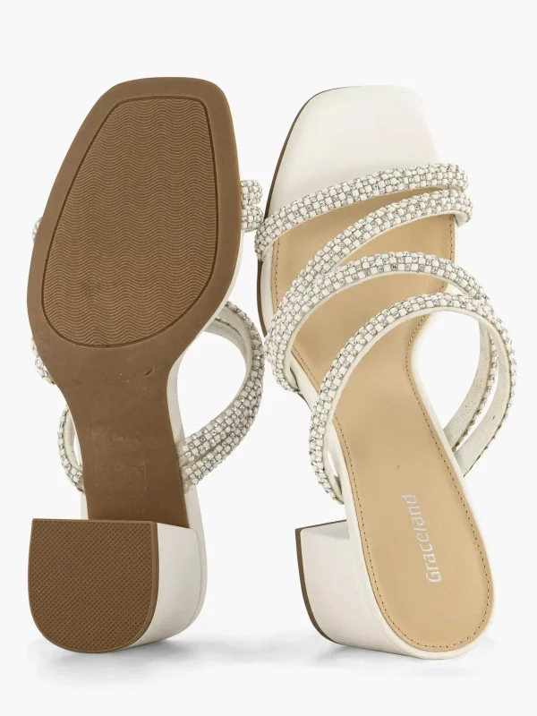 Dames Graceland Witte Slipper