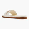 Dames Graceland Witte Slipper Sierketting