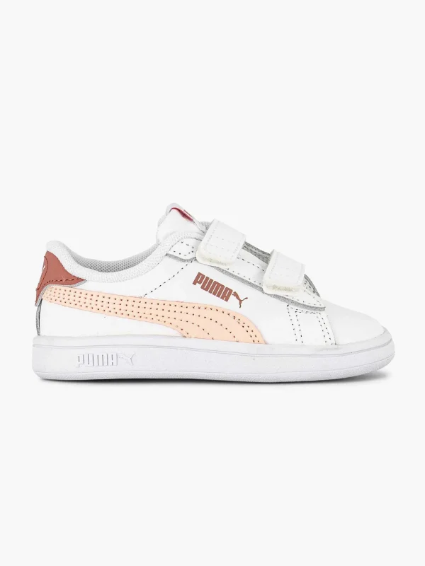 Kinderen Puma Witte Smash 3.0 L V Inf