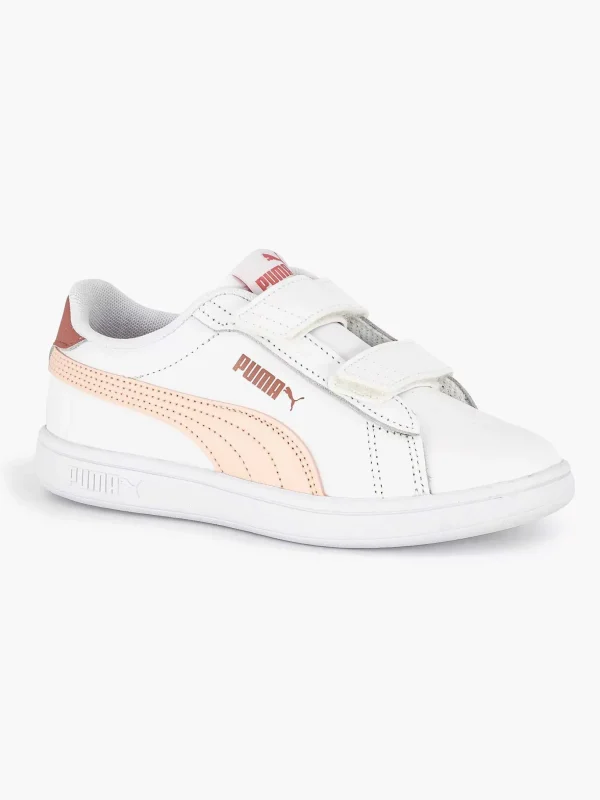 Kinderen Puma Witte Smash 3.0 L V Ps
