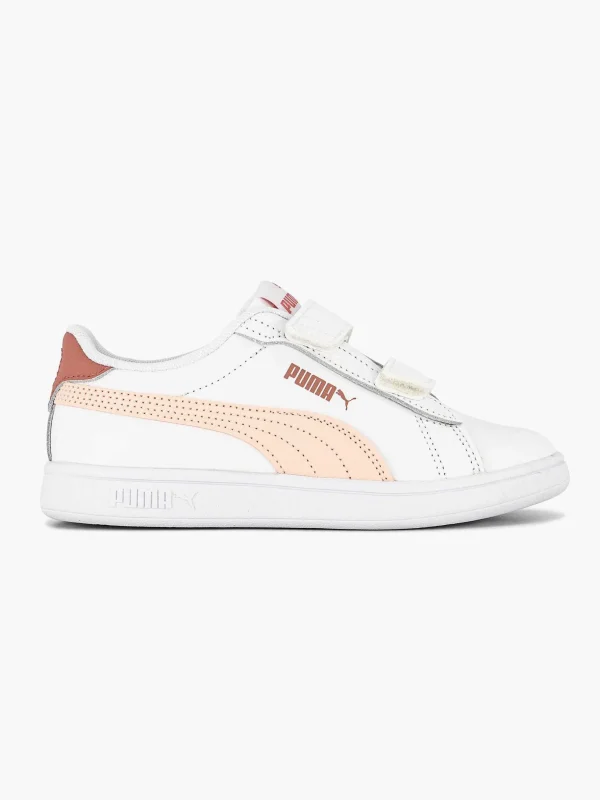Kinderen Puma Witte Smash 3.0 L V Ps