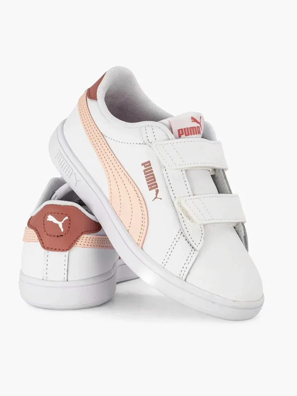 Kinderen Puma Witte Smash 3.0 L V Ps