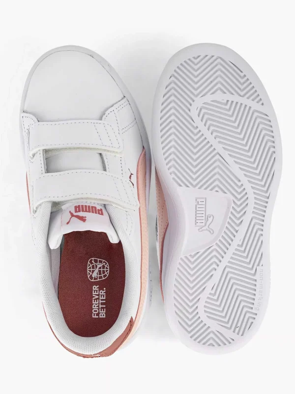 Kinderen Puma Witte Smash 3.0 L V Ps