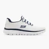 Heren Skechers Witte Sneaker