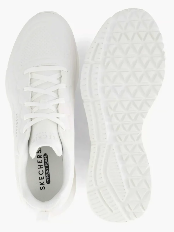 Heren Skechers Witte Sneaker