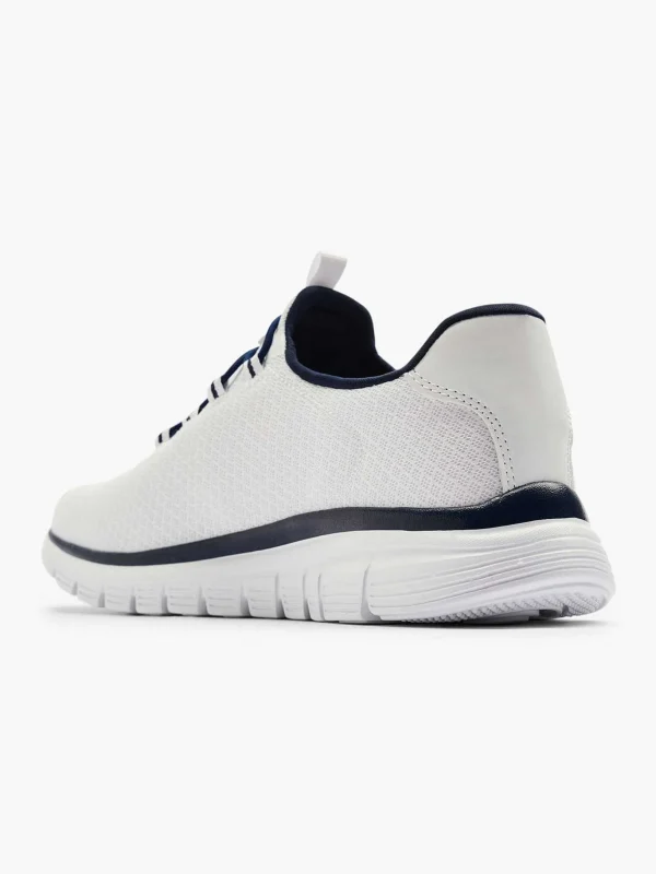 Heren Skechers Witte Sneaker