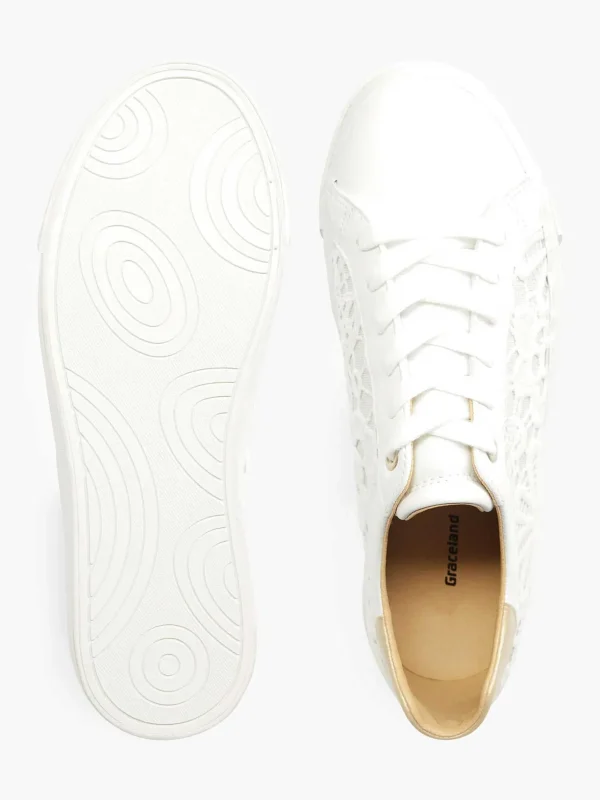 Dames Graceland Witte Sneaker