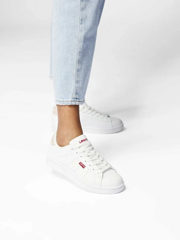 Dames Levis Witte Sneaker