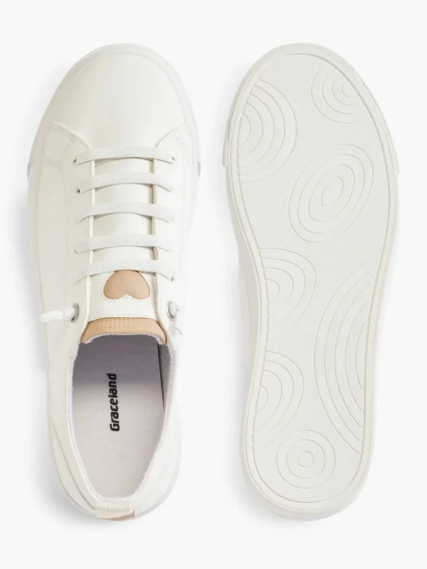 Dames Graceland Witte Sneaker