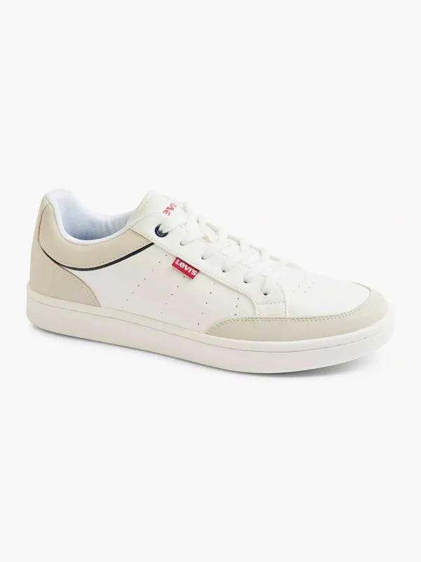 Heren Levis Witte Sneaker Billy 2.0