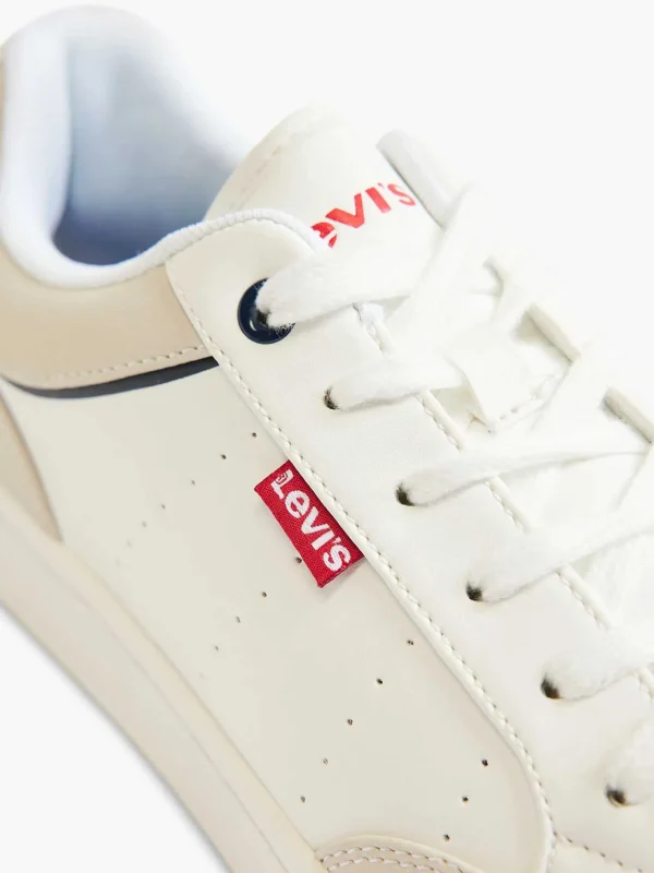 Heren Levis Witte Sneaker Billy 2.0