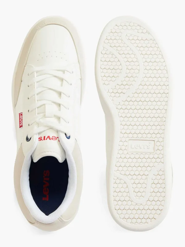 Heren Levis Witte Sneaker Billy 2.0