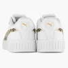 Kinderen Puma Witte Sneaker Carina 2.0 Animal Update Jr