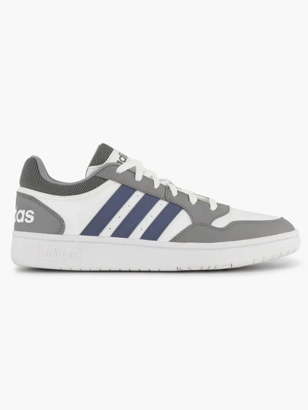 Heren adidas Witte Sneaker Hoops 3.0