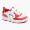 Kinderen FILA Witte Sneaker Klittenband